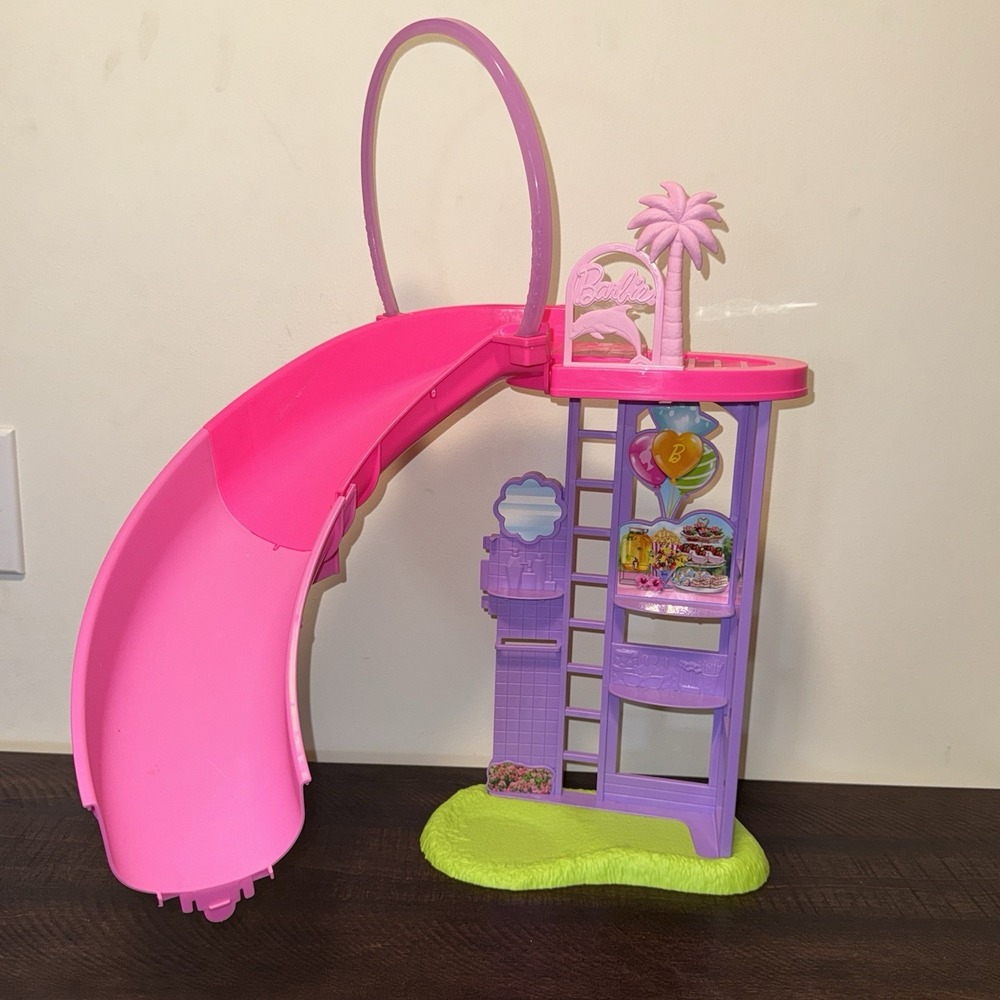 Barbie Dream Pool Playset Pink Blue Replacement Pieces / Parts READ DESCRIP